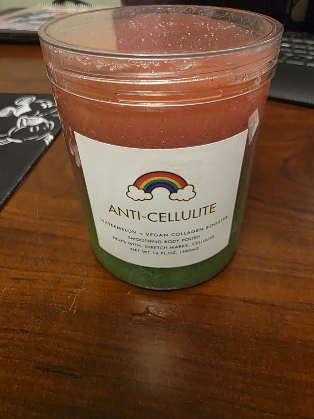 Anti-Cellulite Watermelon Body Polish - Red & Green